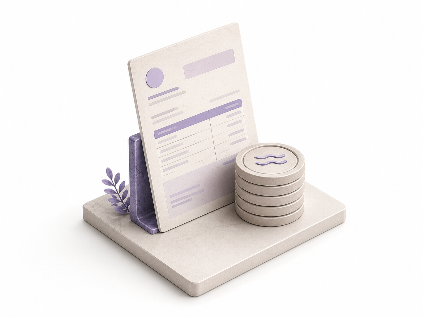 Illustration for managing cash flow