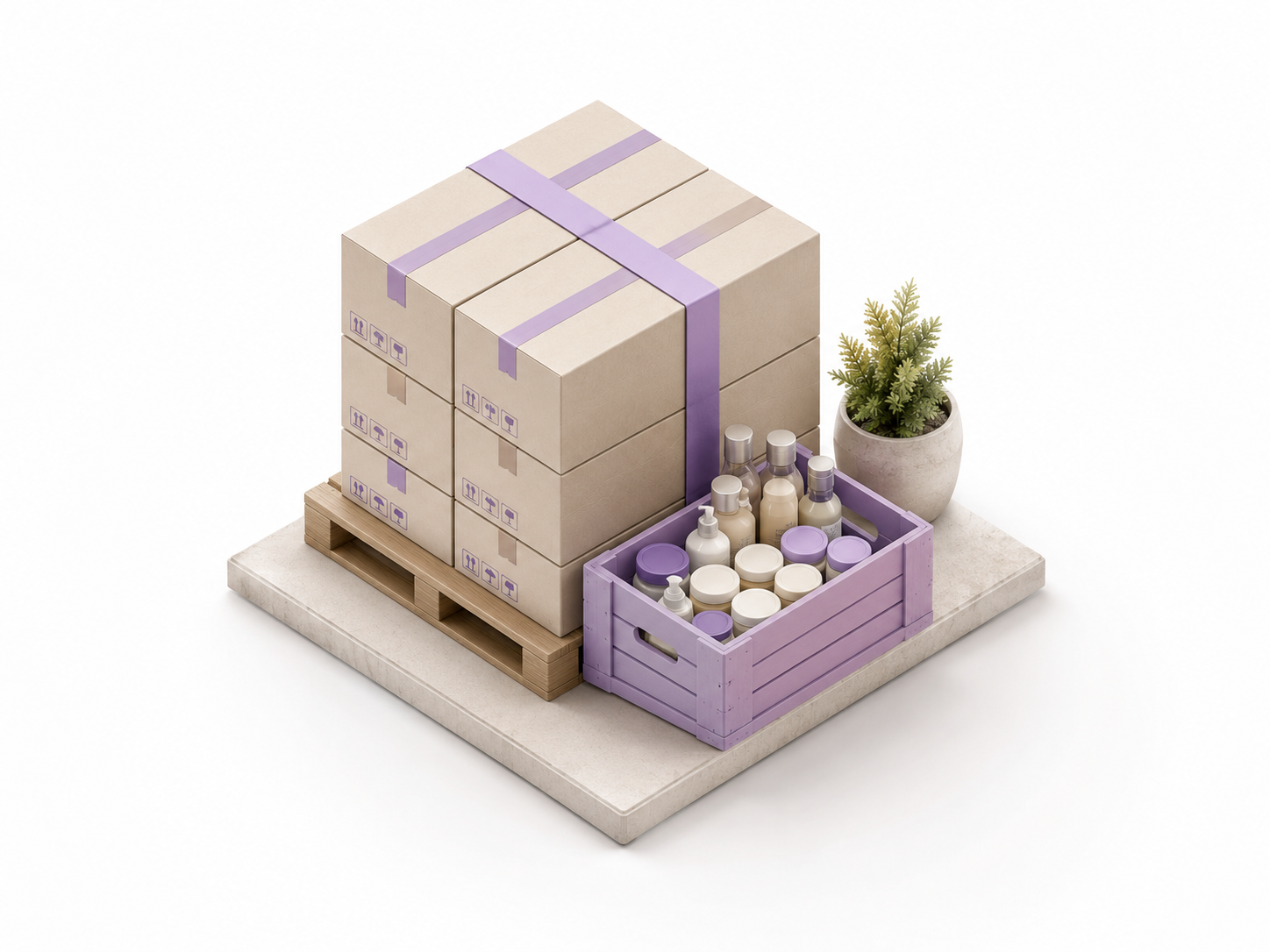 Illustration for purchasing stock