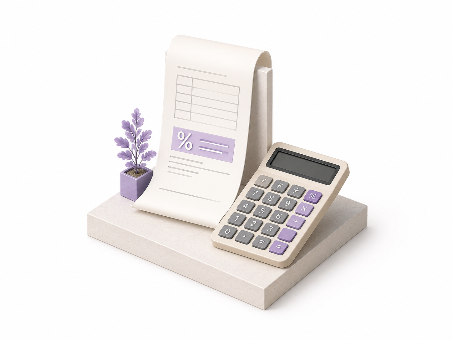 Illustration for covering tax or VAT